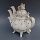 Order Fancy teapot with three spouts. Mila. Livemaster. . Teapots & Kettles Фото №3