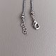 Колье из мелких бусин гематита. Колье. Storm Jewellery. Ярмарка Мастеров.  Фото №4