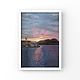 Картина пастелью морской пейзаж "Рассвет в бухте Аланьи", Картины, Москва,  Фото №1