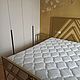 Металлическая кровать с тумбочками. Кровати. MADEINLOFT. Интернет-магазин Ярмарка Мастеров.  Фото №2