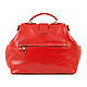Middle bag ' Red Queen'. Valise. Pelle Volare. My Livemaster. Фото №5