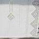 Openwork curtains curtains linen handmade lace embroidery stitch. Curtains1. EmbroideryINNAI. My Livemaster. Фото №4
