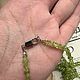 Заказать Бусы из хризолита «Весна». gemstone. Ярмарка Мастеров. . Бусы Фото №3