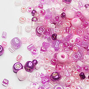 Материалы для творчества handmade. Livemaster - original item Mix of Beads 10 g Pink China. Handmade.
