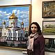 Храм  Христа Спасителя. Картины. Юлия Сергеевна Калганова. Интернет-магазин Ярмарка Мастеров.  Фото №2