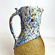 Заказать Кувшин «Калейдоскоп». MiM Pottery. Ярмарка Мастеров. . Кувшины Фото №3