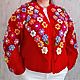 Заказать  Жакет женский вязаный. Наталья  Malinka_Knitwear/ Вязание. Ярмарка Мастеров. . Жакеты Фото №3