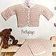 Children's knitted set for babies 0-3 months. Baby Clothing Sets. Prettyloops. Online shopping on My Livemaster.  Фото №2