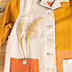 Bright linen Shirt with embroidery. Shirts. natali. Интернет-магазин Ярмарка Мастеров.  Фото №2