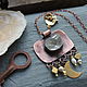 Кулон Бохо С Жемчугом. Колье. NadyaBriJewelry. Ярмарка Мастеров.  Фото №5