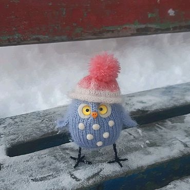Куклы и игрушки ручной работы. Ярмарка Мастеров - ручная работа Игрушка интерьерная Сова. Совёнок.. Handmade.