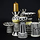 Заказать Подсвечник "Мемфис 3/4". Ceramum. Ярмарка Мастеров. . Подсвечники Фото №3