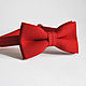 Bow tie in cherry Red / groom's bowtie for the cherry wedding. Ties. Respect Accessories. Online shopping on My Livemaster.  Фото №2