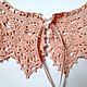 lace crochet collar, buy collar handmade lace collar, lace collar, buy collar knitted
