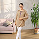 Copy of Summer blouse Mustard colour. Blouses. NATALINI. Online shopping on My Livemaster.  Фото №2