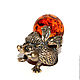 Hedgehog Protector. Miniature figurines. ARTBEGEMOT studio. Online shopping on My Livemaster.  Фото №2