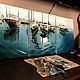 Триптих. Монако-моя вода, Картины, Новосибирск,  Фото №1