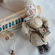 Cotton toy dedicated to the Victory Day ' Nurse', Souvenirs by profession, Orel,  Фото №1