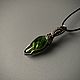 Кулон с хромдиопсидом. Кулон. Snow Jewelry. Ярмарка Мастеров.  Фото №6