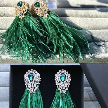 Украшения ручной работы. Ярмарка Мастеров - ручная работа Серьги «Весна». Handmade.