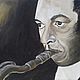 Painting on canvas. Musician. John Coltrane, Pictures, Kovrov,  Фото №1