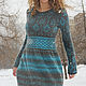Платье "Snowflake". Платья. Knit Factory. Ярмарка Мастеров.  Фото №5