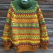 Пуловер вязаный 