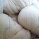 White rustic wool for creativity. Wool. lWoolShopNumber 1. My Livemaster. Фото №4