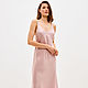 Комбинация из тенселя Dust Pink. Комбинации. 8 HORAS OF SILK. Ярмарка Мастеров.  Фото №4