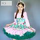 Dress 'Pink-green' Art.554, Childrens Dress, Nizhny Novgorod,  Фото №1