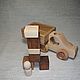 Wooden car truck with cubes. Rolling Toys. Shop Grizunok teether. My Livemaster. Фото №4