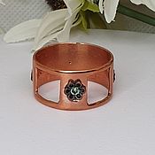 Украшения handmade. Livemaster - original item Copper ring 