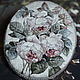  "Les Roses Blanches ". Брошь-булавка. EmbroideryART (vasilevamaria). Ярмарка Мастеров.  Фото №5