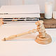 Auction hammer (judge's hammer) made of Maple wood WG5, Souvenirs by profession, Novokuznetsk,  Фото №1