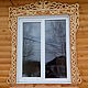 Резной наличник ручной работы. Элементы экстерьера. Сергей (klin-wood). Интернет-магазин Ярмарка Мастеров.  Фото №2