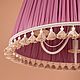 The shade "Classic, cone, pleated, tassels». Lampshades. moonroom. My Livemaster. Фото №5