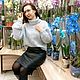 Мастер-класс по вязанию свитер "Мираж". Свитеры. Kam_magija_klubka. Ярмарка Мастеров.  Фото №5