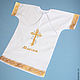 Baptismal nominal shirt. Baptismal shirts. Gradeva Anna Christening sets (krestimbaby). Online shopping on My Livemaster.  Фото №2