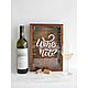 Заказать Копилка для винных пробок "Wine not", 22 х 32 х 4,5 см. Ooo-simfoniya. Ярмарка Мастеров. . Копилки Фото №3