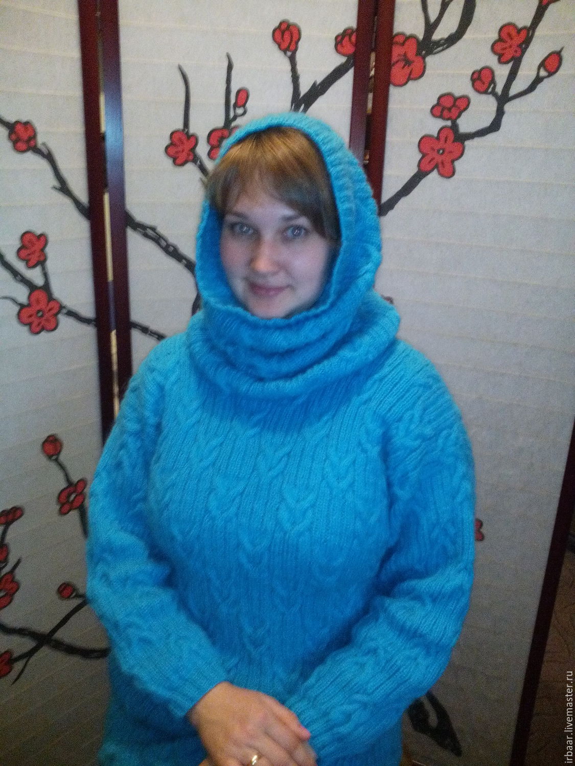 Вязаное платье туника с доставкой