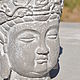 Order Planters Buddha with a crown made of concrete gray with a white patina. Decor concrete Azov Garden. Livemaster. . Pots1 Фото №3
