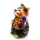 Ceramic figurine 'Cat with violin'. Figurine. aboka. My Livemaster. Фото №5