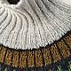 Afmaeli helmi//Твидовый свитер S/M/L Лопапейса Круглая кокетка. Свитеры. Sculptural Crochet. Ярмарка Мастеров.  Фото №7