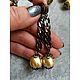 El kit 'Gold & Black', perla natural. Jewelry Sets. pearl_stones_jewellery. My Livemaster. Фото №5