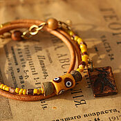 Украшения handmade. Livemaster - original item Set of bracelets in ethnic style 