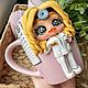 Заказать Кружка для врача офтальмолога подарок доктору. decorative.cups_. Ярмарка Мастеров. . Кружки и чашки Фото №3