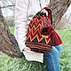 Сумка N24 Сумка по мотивам колумбийской сумки Mochila (Мочила). Сумка-мешок. Высокинская Наталья. Ярмарка Мастеров.  Фото №4