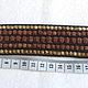 Order Cuff bracelet with rudraksha beads. zara-troeglazova. Livemaster. . Cuff bracelet Фото №3