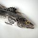 Заказать Керамическая рыба из глины ручной работы Сибас. Fish_ceramics (Керамические рыбы). Ярмарка Мастеров. . Подарки для охотников и рыболовов Фото №3