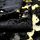Панбархат, золотистый рисунок, Италия. Ткани. Итальянские ткани. Интернет-магазин Ярмарка Мастеров.  Фото №2
